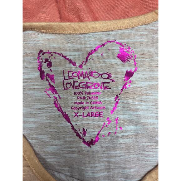 Leoma Lovegrove 100% Polyester Vibrant Palms Studs Sz XL - Picture 5 of 5